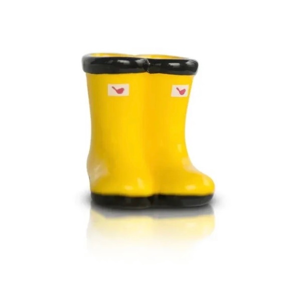 Nora Fleming Other - 🆕 Nora Fleming Mini • Yellow Boots Jumpin Puddles St. Jude